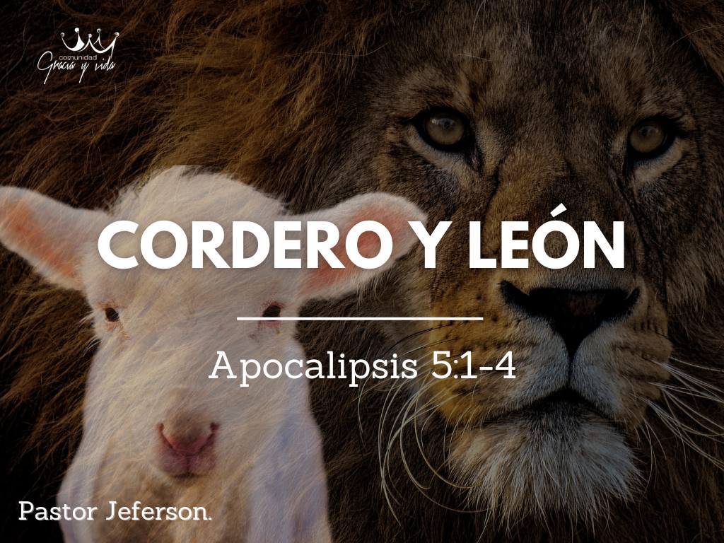 Cordero y leon