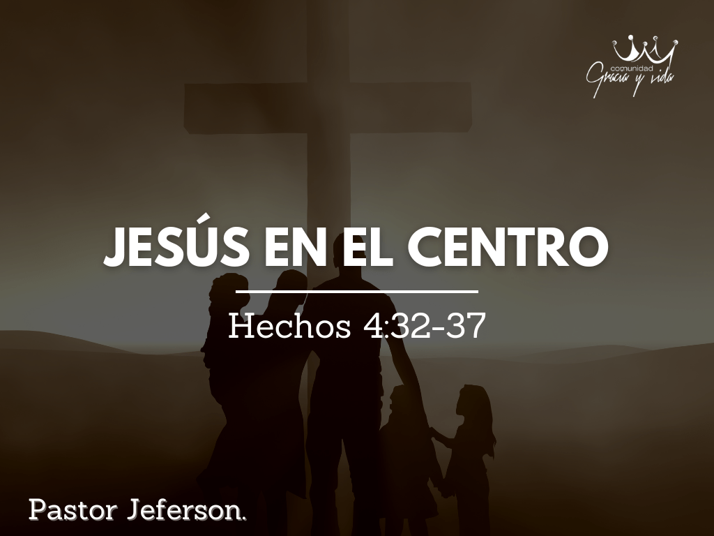 Jesus en el centro