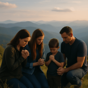 Oración a Dios desde la familia