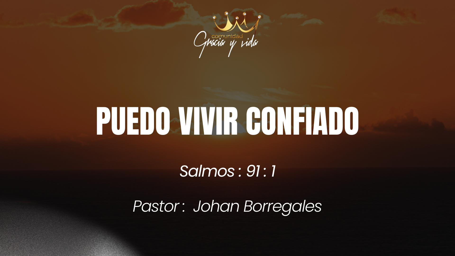 Puedo vivir confiado