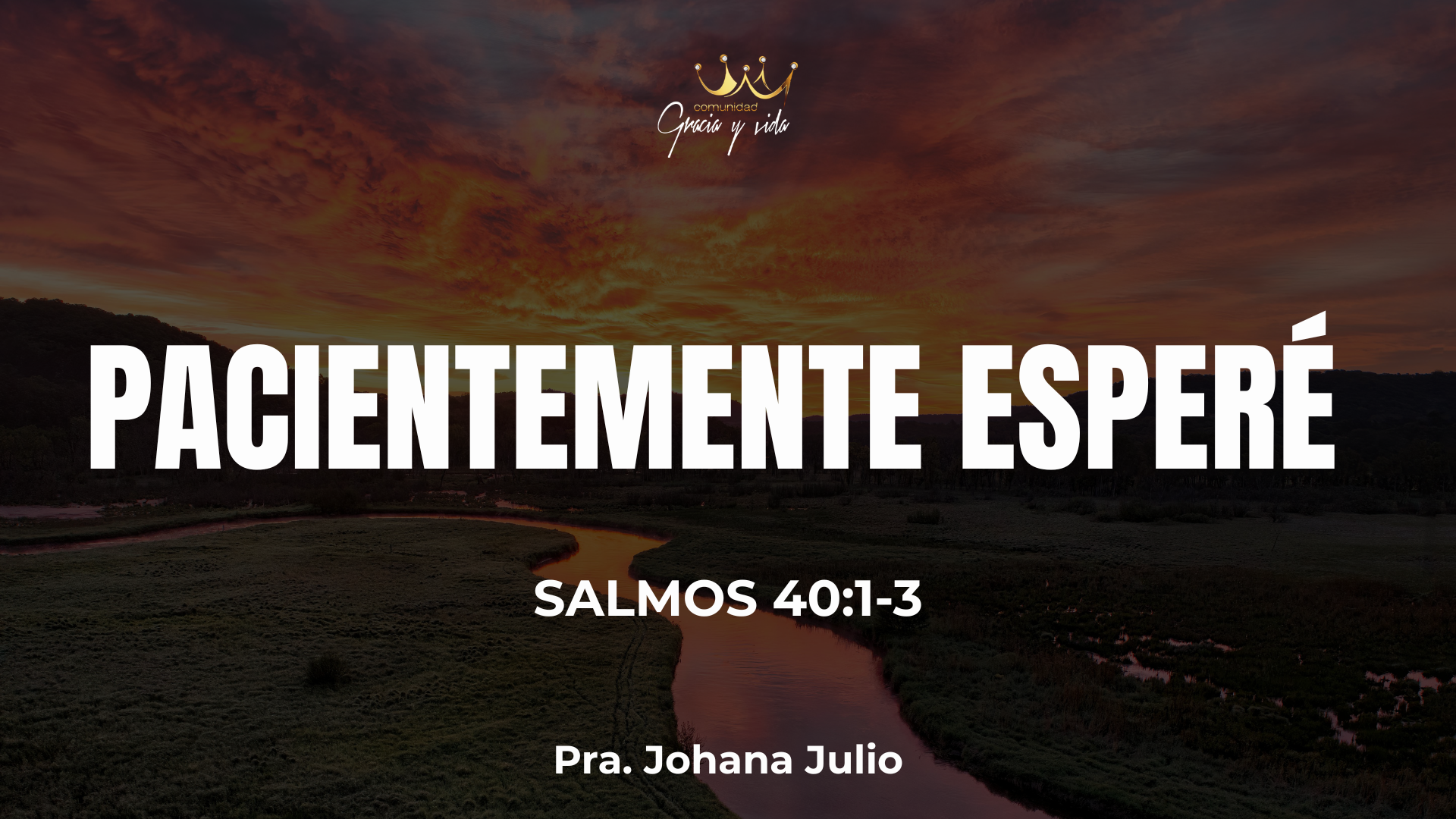 Pacientemente esperé