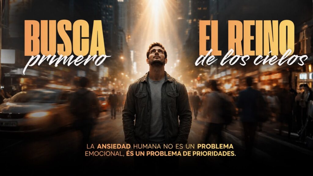 Busca el reino primero de los cielos
