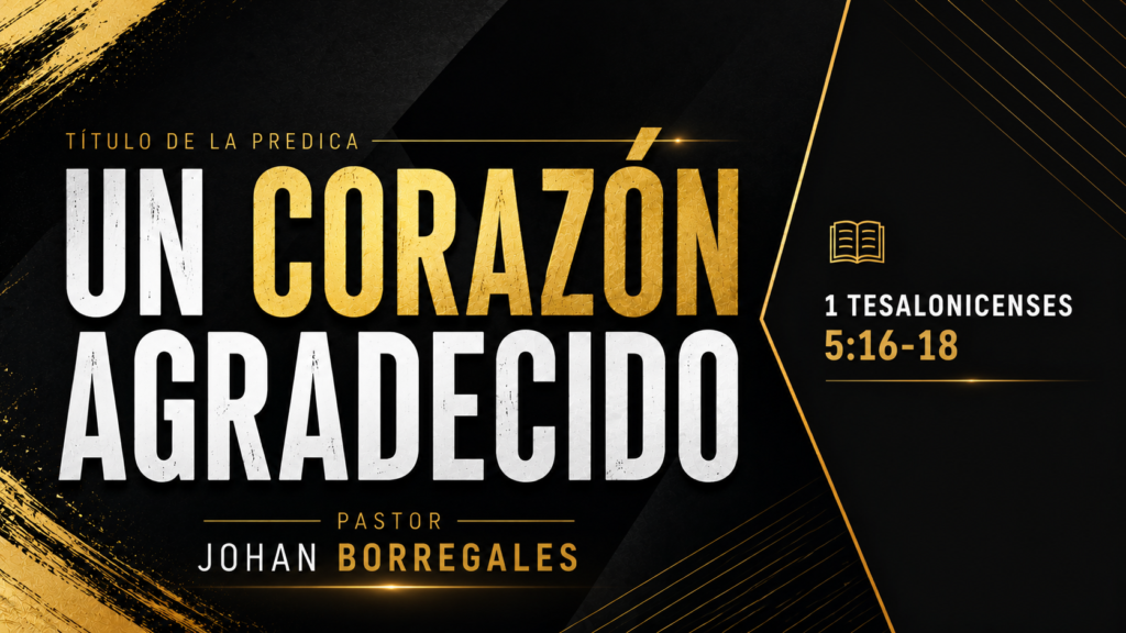 Un corazón agradecido