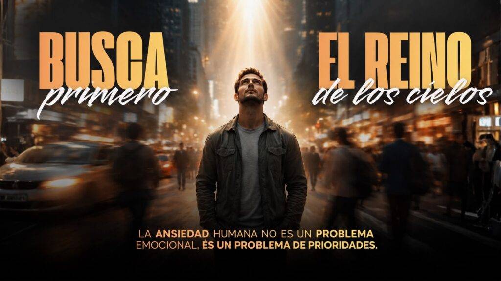 Busca el reino primero de los cielos